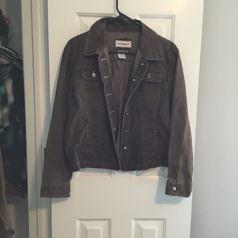Brown Jean Jacket